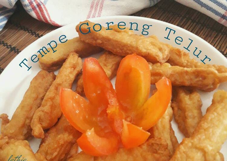 Tempe Goreng Telur