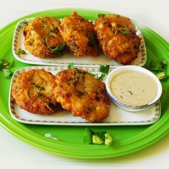A picture of Sago (sabudan) vadai.