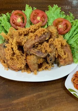 Foto resep Ayam Goreng Kremes ala Mbok Berek