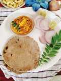 Bajara roti (pearl millet flour / sajje hittu)