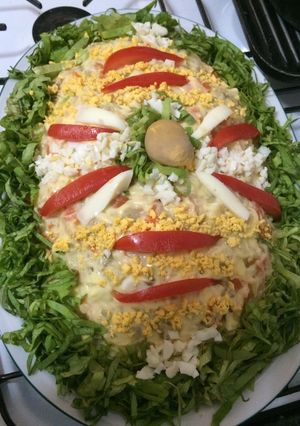 Una foto de Ensalada Rusa con atún