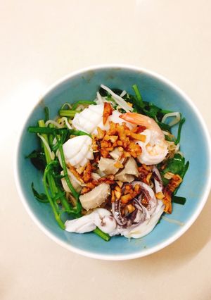 Hình của món Hủ tiếu khô.