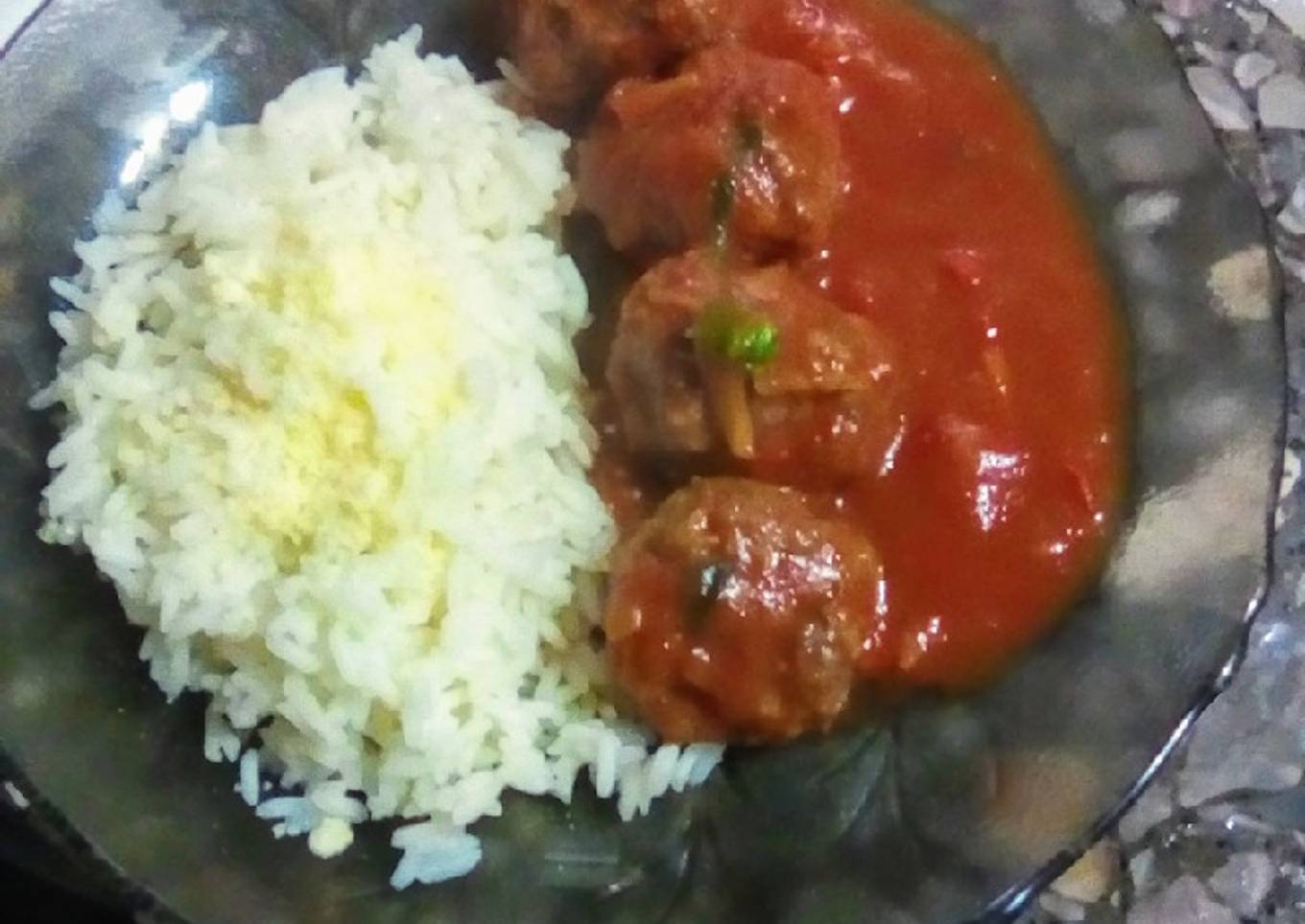 Nutri-albóndigas con arroz