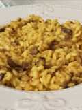 Risotto alla zafferano e funghi