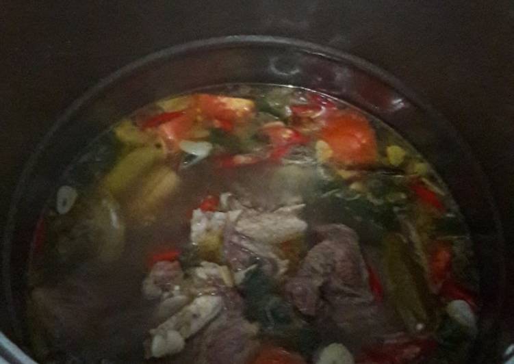 Asem asem iga daging