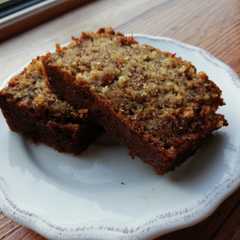 Una foto de Banana bread