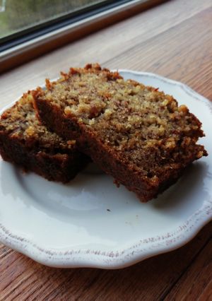 Una foto de Banana bread