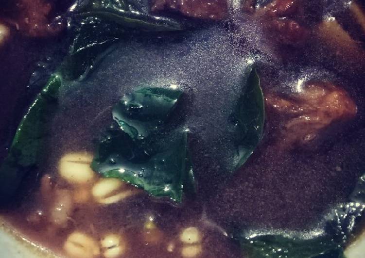 Resep Rawon Daging Daun Melinjo Anti Gagal