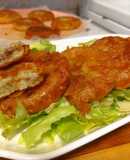 Persian stuffed potato patties