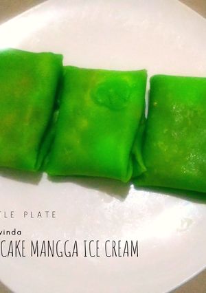 Foto resep Pancake Mangga Ice Cream