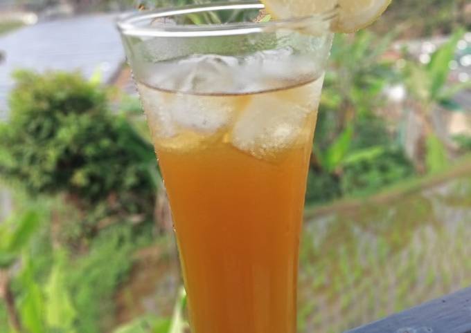 Resep Ice Lemon Tea Oleh Ummi Aliya Cookpad 5938