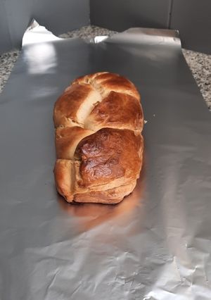 Une photo de Brioche au lait concentré non sucré