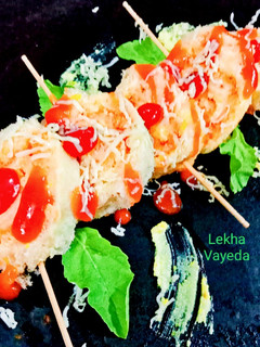 પિન વ્હીલ સેન્ડવીચ(pin wheel Sandwich recipe in Gujarati) રેસીપી મુખ્ય ફોટો