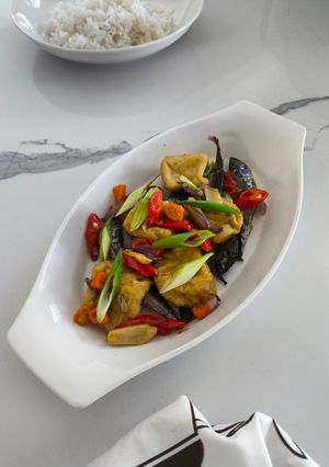 Foto resep Tumis Tahu ikan pindang