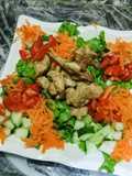 Lettuce chicken salad