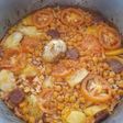 Arroz al horno con chorizo