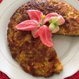 Torta de plátano maduro con galletas
