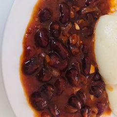 Re-Cooked Canned Kidney Beans A picture of Re-Cooked Canned Kidney Beans.