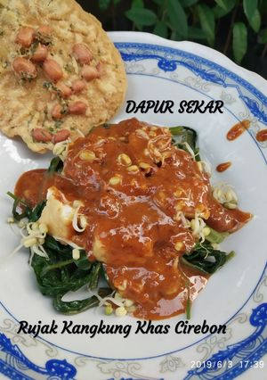 Foto resep Rujak Kangkung Khas Cirebon