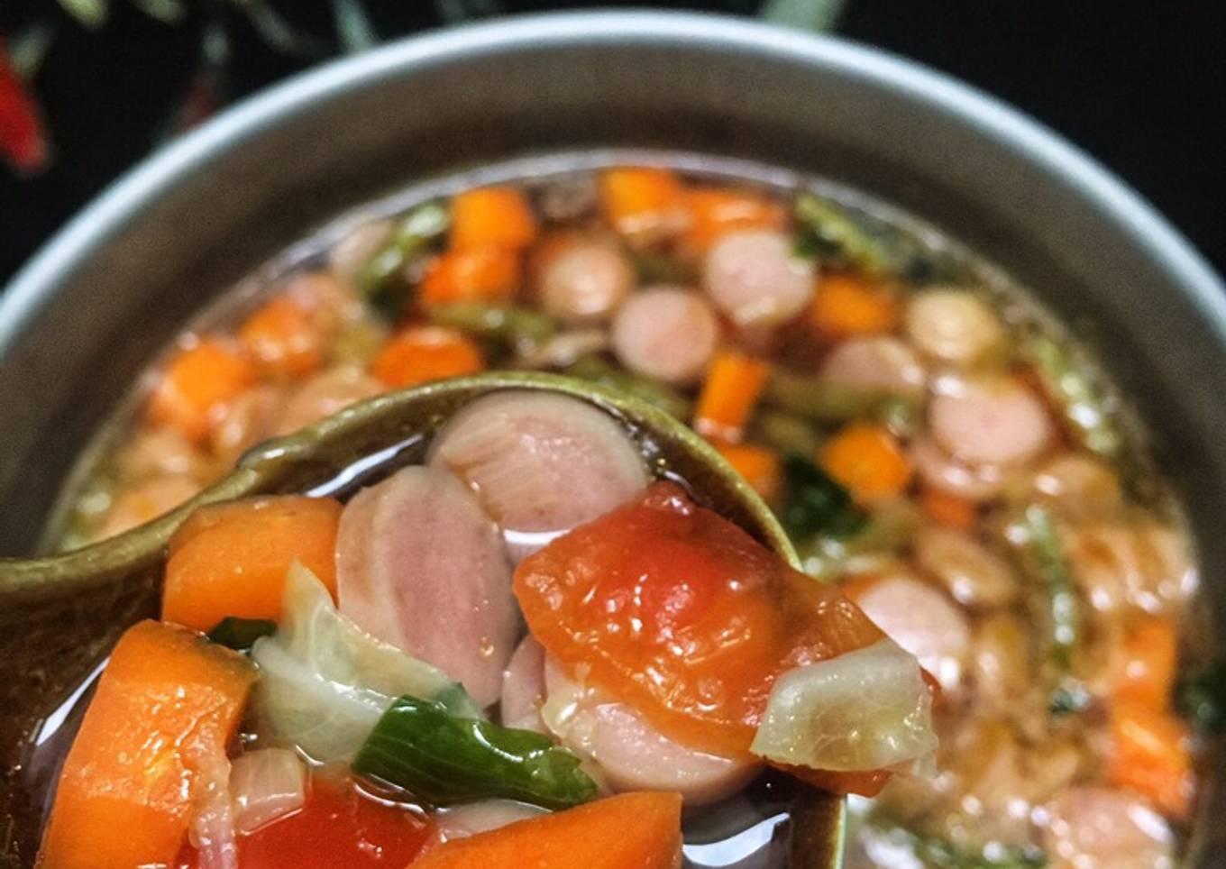 Sup Sayur Sosis