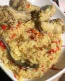 Muslitos de pollo con arroz
