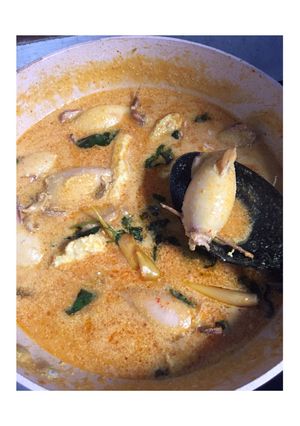 Foto resep Gulai Cumi Isi Tahu Telur