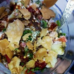 A picture of Special chana chat.