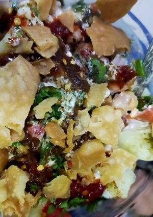 A picture of Special chana chat.