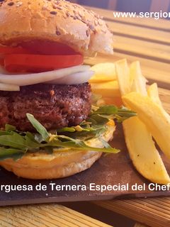 Una foto de Hamburguesa de Ternera Especial