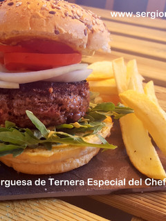 Una foto de Hamburguesa de Ternera Especial