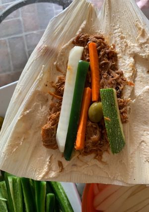Una foto de Tamales estilo sinaloa