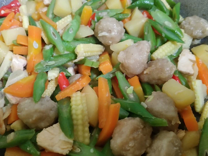 Langkah Mudah untuk Membuat Resep Oseng suka ria yang Lezat Anti Ribet, Mantap Sekali