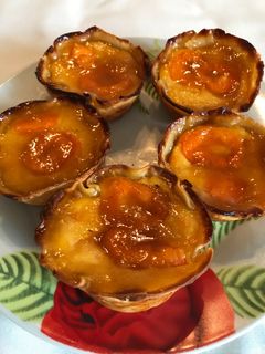 Una foto de Pastelitos de albaricoques