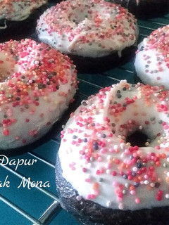 Foto resep "Black doughnut" wcc sprinkle