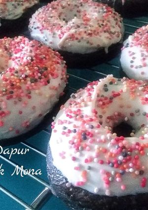 Foto resep "Black doughnut" wcc sprinkle