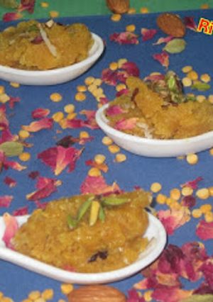 A picture of Chana Dal Halwa Recipe.