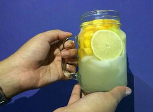 Foto resep Es Klamud Mangga Lemon