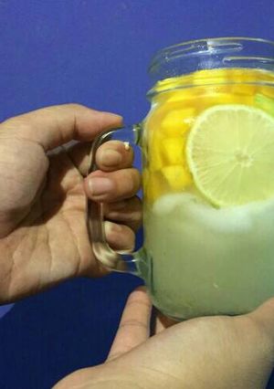 Foto resep Es Klamud Mangga Lemon