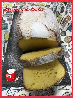 Una foto de Bizcocho de limón