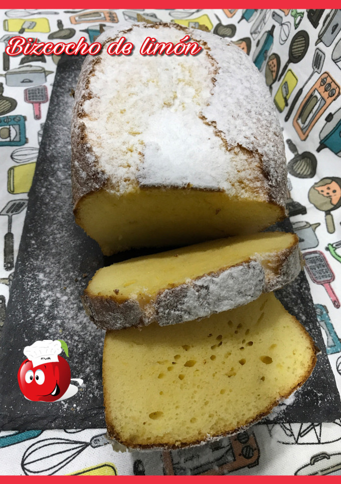 Una foto de Bizcocho de limón