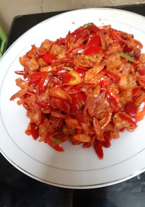 Foto resep Balado kulit melinjo tempe pete