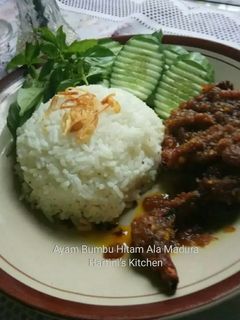 Foto resep 32. Ayam bumbu hitam ala madura