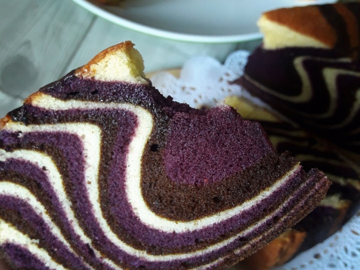 Anti Ribet, Buat Zebra Cake Putih Telur Super Rekomend Untuk Jualan