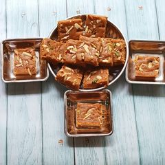 A picture of MohanThal (Diwali Special).