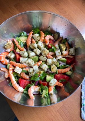 Une photo de Salade pêcheur et fraîcheur