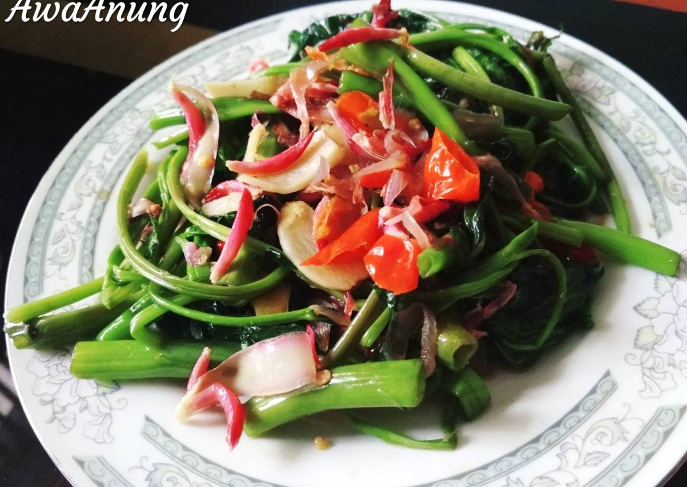 Bunga Kangkung Kekombrang Panggang