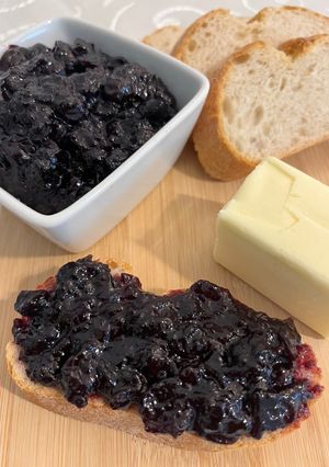 A picture of Blueberry 🫐 Jam / Selai Blueberry 🫐.