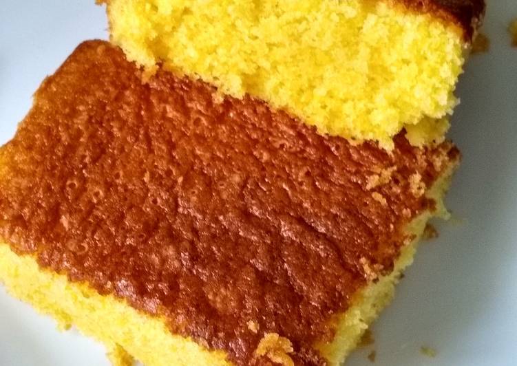 Bizcocho de naranja (sin lácteos)