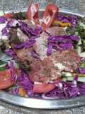 Verduras como protagonista, con Bifes de Bondiola