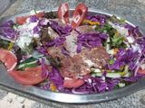 Verduras como protagonista, con Bifes de Bondiola